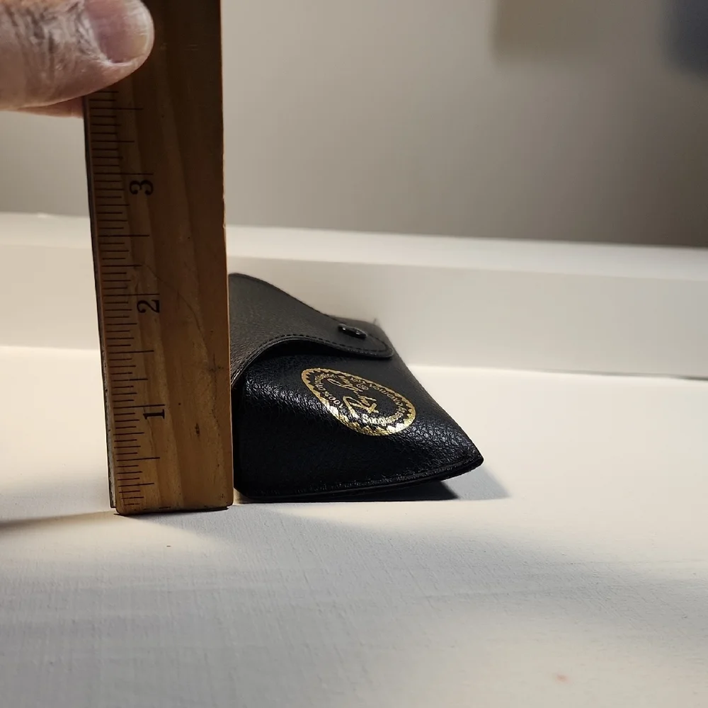 Ray-Ban Black Textured‎ Glasses Case
